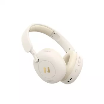 Cez uši Bluetooth slúchadlá HAVIT H655BT PRO — bezdrôtové slúchadlá, béžová, Bluetooth zvuk