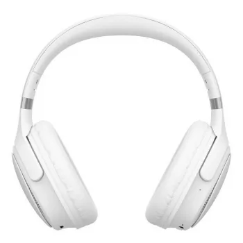 Bezdrôtové Bluetooth slúchadlá HAVIT H630BT — na uši, Bluetooth, integrovaný mikrofón, biela