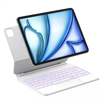 Inateck KB09119 Bluetooth puzdro na klávesnicu (Folio) pre iPad Air 11 inch / iPad Pro 11 inch, QWERTZ, biela