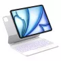 Inateck KB09119 puzdro Folio s Bluetooth klávesnicou pre iPad Air 11" / iPad Pro 11", QWERTZ, biele