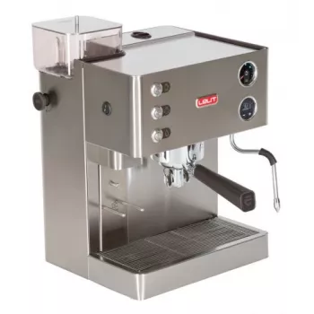 Lelit Kate PL82T, kávovar, 2,5 l, kávové zrná, kávový prášok, integrovaný mlynček, 1200 W, nerez