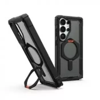 UAG Urban Armor Gear Plasma XTE puzdro s kickstandom a magnetickým modulom | Samsung Galaxy S26 Ultra | čierna/oranžová | 214522114097