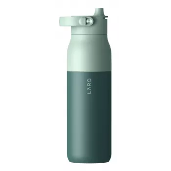 LARQ PureVis 2 samovoľne čistiaca fľaša na vodu z nehrdzavejúcej ocele 680 ml, skrutkovacie viečko, integrovaná batéria, výdrž batérie 20 dní, zelená