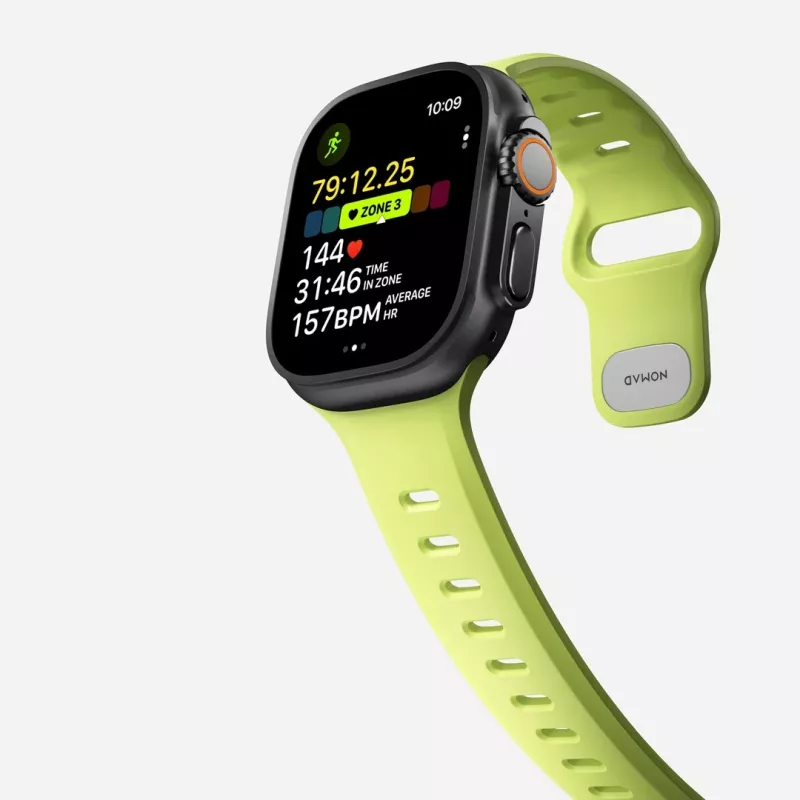 NOMAD Tempo Band - remienok pre Apple Watch 49mm s FKM (Lumen)