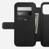Kožené puzdro na telefón Nomad Modern Leather Folio pre iPhone 17 Pro Max (6,9 inch) hnedá, koža/hliník, 4 priehradky na karty