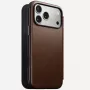Kožené puzdro na telefón Nomad Modern Leather Folio pre iPhone 17 Pro Max (6,9