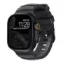 NOMAD Rocky Point Band - remienok pre Apple Watch 46mm/49mm s FKM a titánom (Storm, čierny hardvér)