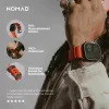 NOMAD Rocky Point remienok pre Apple Watch 46/49 mm, FKM a titán, Magma/Black Hardware