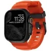 NOMAD Rocky Point remienok pre Apple Watch 46/49 mm, FKM a titán, Magma/Black Hardware