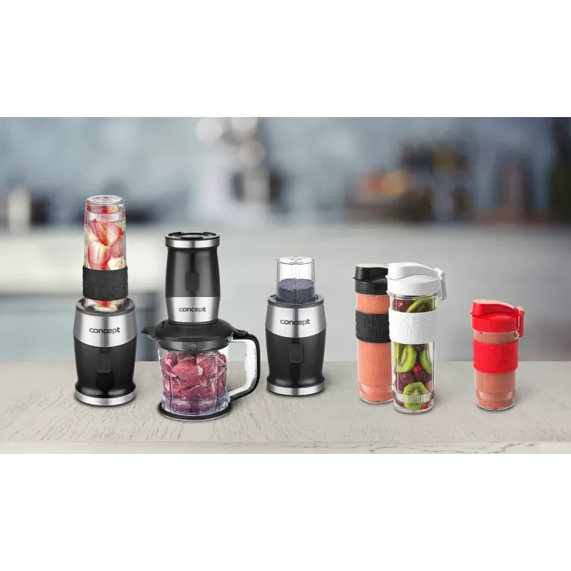 Concept SM3390 tyčový mixér 1,2 l 700 W čierna, nehrdzavejúca oceľ