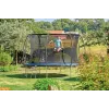 Vonkajšia trampolína Salta Cosmos 427 cm — model 5263A, čierna, okrúhla so záchytnou sieťou