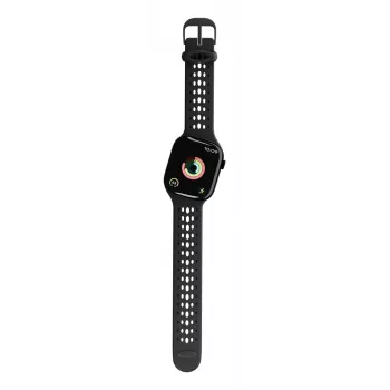 Decoded Silicone Ares O Band - silikónový remienok pre Apple Watch 40/42 mm (čierny)