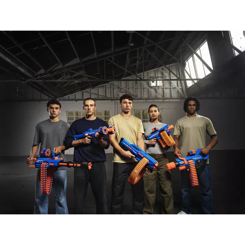 ZURU XSHOT Insanity Smoking Barrel blaster, hračkárska blaster, 8 rok(ov)