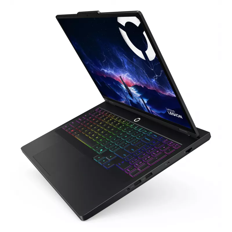 Lenovo Legion Pro 5 16IAX10 Intel Core Ultra 7 255HX notebook 40,6 cm (16 inch) WQXGA 32 GB DDR5-SDRAM 1 TB SSD NVIDIA GeForce RTX 5070 Wi-Fi 7 (802.11be) Windows 11 Home nemčina čierny