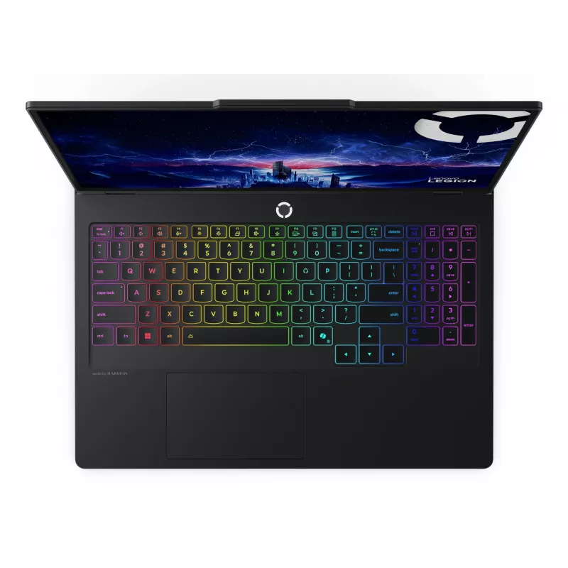 Lenovo Legion Pro 5 16IAX10 Intel Core Ultra 7 255HX notebook 40,6 cm (16 inch) WQXGA 32 GB DDR5-SDRAM 1 TB SSD NVIDIA GeForce RTX 5070 Wi-Fi 7 (802.11be) Windows 11 Home nemčina čierny