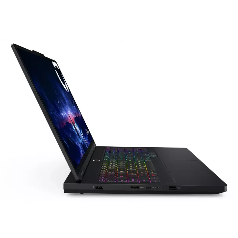 Lenovo Legion Pro 5 16IAX10 Intel Core Ultra 7 255HX notebook 40,6 cm (16 inch) WQXGA 32 GB DDR5-SDRAM 1 TB SSD NVIDIA GeForce RTX 5070 Wi-Fi 7 (802.11be) Windows 11 Home nemčina čierny