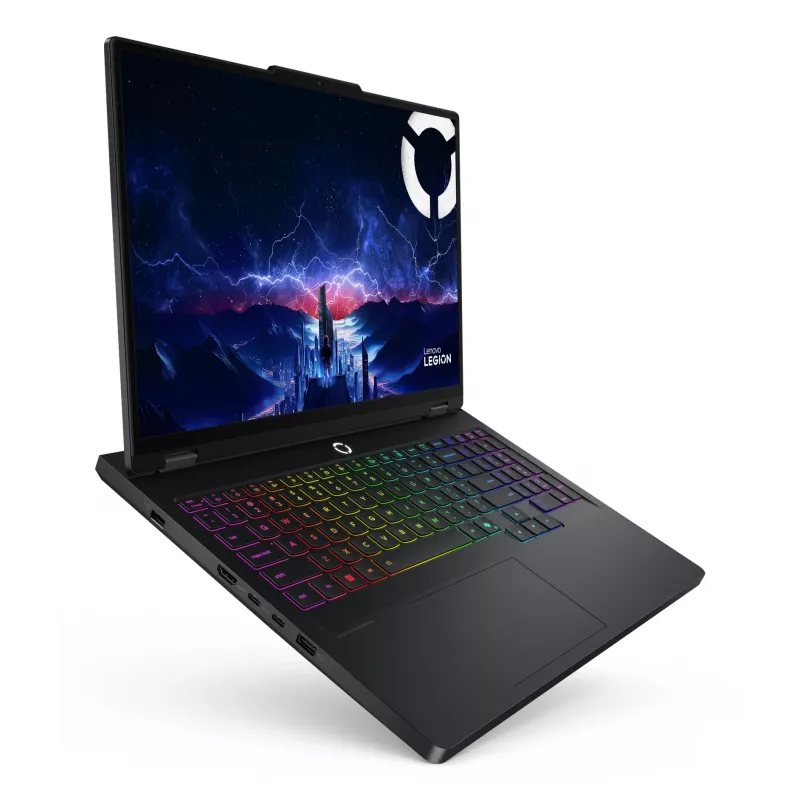 Lenovo Legion Pro 5 16IAX10 Intel Core Ultra 7 255HX notebook 40,6 cm (16 inch) WQXGA 32 GB DDR5-SDRAM 1 TB SSD NVIDIA GeForce RTX 5070 Wi-Fi 7 (802.11be) Windows 11 Home nemčina čierny