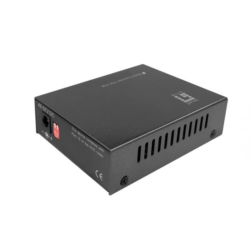 LevelOne RJ45 na SFP gigabitový mediálny konvertor, PoE PSE