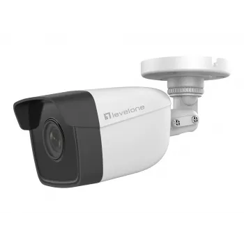LevelOne GEMINI Fixed IP sieťová kamera, 2 megapixely, H.265, 802.3af PoE, IR LED, interiér/exteriér