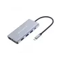 Conceptronic DONN20G 10-in-1 USB 3.2 Gen 1 dokovacia stanica, HDMI, VGA, USB-A 5 Gbit/s, USB-C 5 Gbit/s, SD, TF/MicroSD, audio, GbE LAN, 100 W USB PD