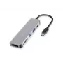 Conceptronic DONN02G dokovacia stanica/replikátor portov pre notebook USB 3.2 Gen 1 (3.1 Gen 1) Type-C hliník