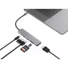 Conceptronic DONN02G dokovacia stanica/replikátor portov pre notebook USB 3.2 Gen 1 (3.1 Gen 1) Type-C hliník