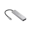 Conceptronic DONN02G dokovacia stanica/replikátor portov pre notebook USB 3.2 Gen 1 (3.1 Gen 1) Type-C hliník