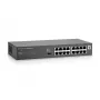 LevelOne 16-portový gigabitový switch, Gigabit Ethernet (10/100/1000), plný duplex, montáž do racku