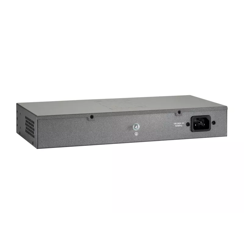 LevelOne 16-portový gigabitový switch, Gigabit Ethernet (10/100/1000), plný duplex, montáž do racku