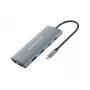 Conceptronic DONN06G 10-in-1 USB 3.2 Gen 1 dokovacia stanica, HDMI, 100 W USB PD, USB-C 5 Gbit/s x 2, USB-A 5 Gbit/s x 3, SD, TF/MicroSD, GbE