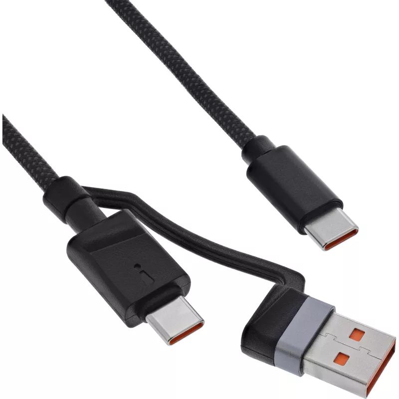 InLine 55365 5MP webkamera s USB-C, automatické zaostrovanie, Windows Hello a clona na ochranu súkromia