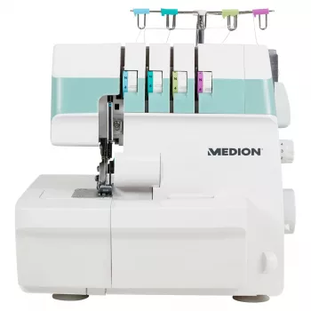 Medion Life Overlock SO90 šijací stroj (MD19169), tyrkysová/biela