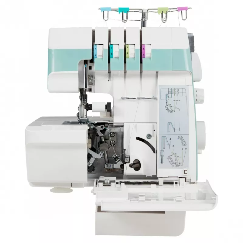 Medion Life Overlock SO90 šijací stroj (MD19169), tyrkysová/biela
