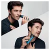Braun Series 3 310s fóliový holiaci strojček zastrihávač čierny, modrý