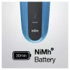 Braun Series 3 310s fóliový holiaci strojček zastrihávač čierny, modrý