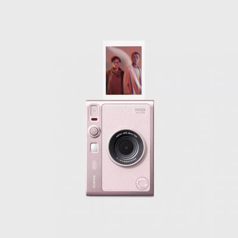 Fujifilm Instax mini Evo 1/5 palca 2560 x 1920 pixelov 62 x 46 mm CMOS ružová
