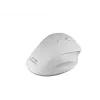 Mars Gaming MMWERGO bezdrôtová myš ergonomická biela, pre pravákov, mechanická, RF bezdrôtová, 3200 DPI, biela