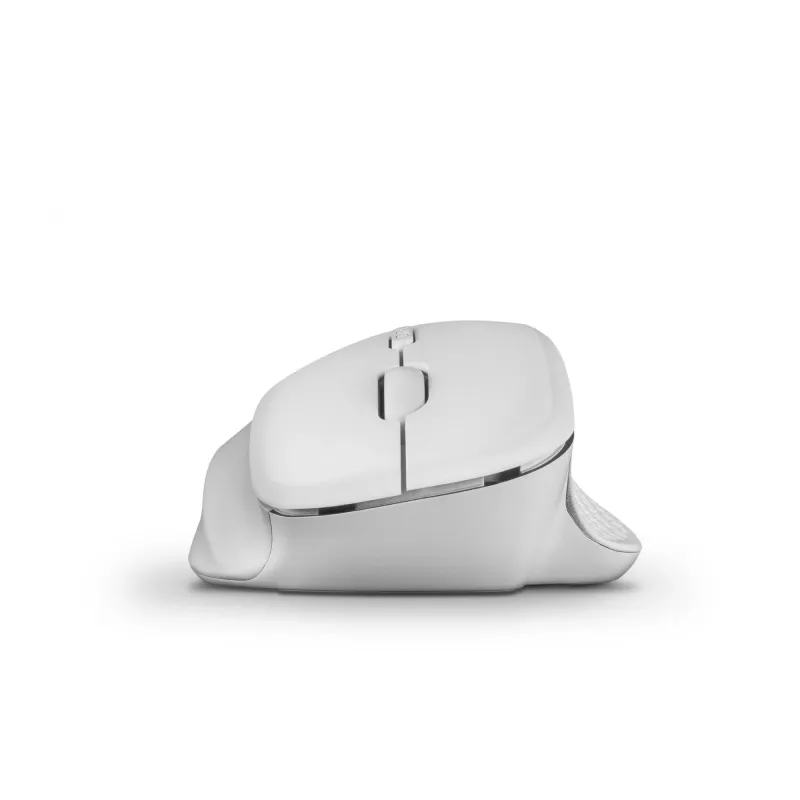 Mars Gaming MMWERGO bezdrôtová myš ergonomická biela, pre pravákov, mechanická, RF bezdrôtová, 3200 DPI, biela