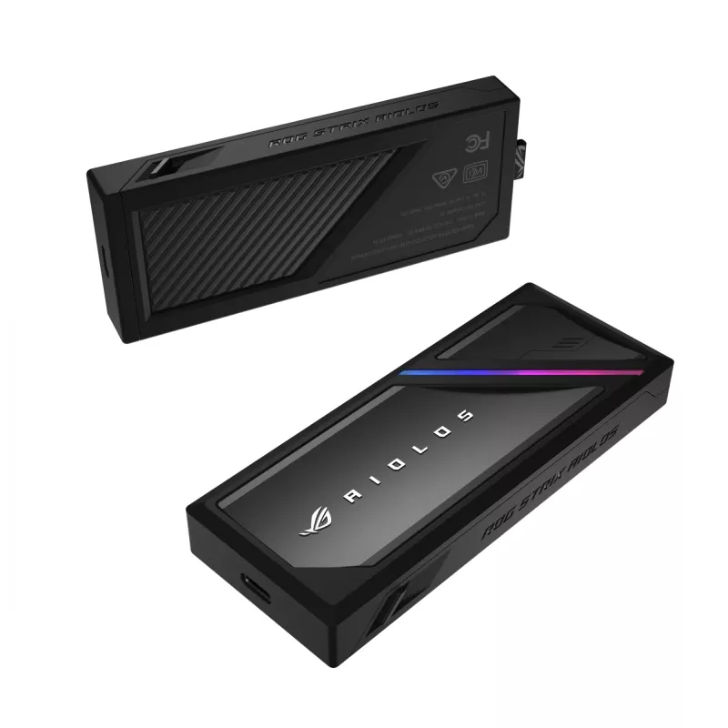 Externé puzdro na SSD ASUS ROG STRIX AIOLOS USB (MPN 90DD02U0-MA9000)