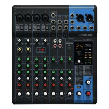 Yamaha MG10XU audio mixpult 10 kanálov čierny
