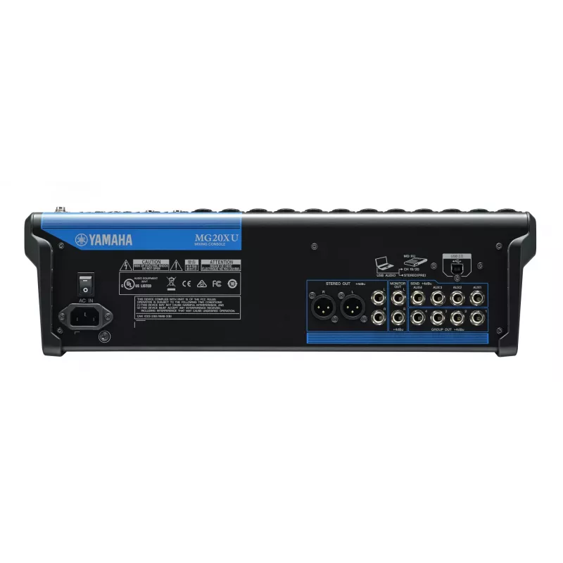 Yamaha MG20XU audio mixpult 20 kanálov čierny