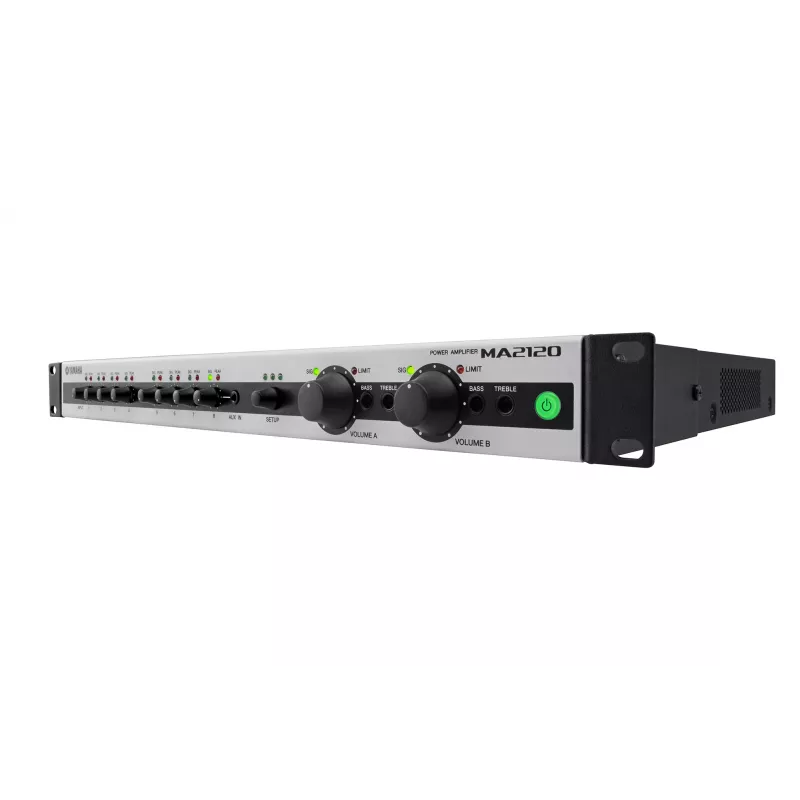 Yamaha MA2120 audio zosilňovač čierny, sivý