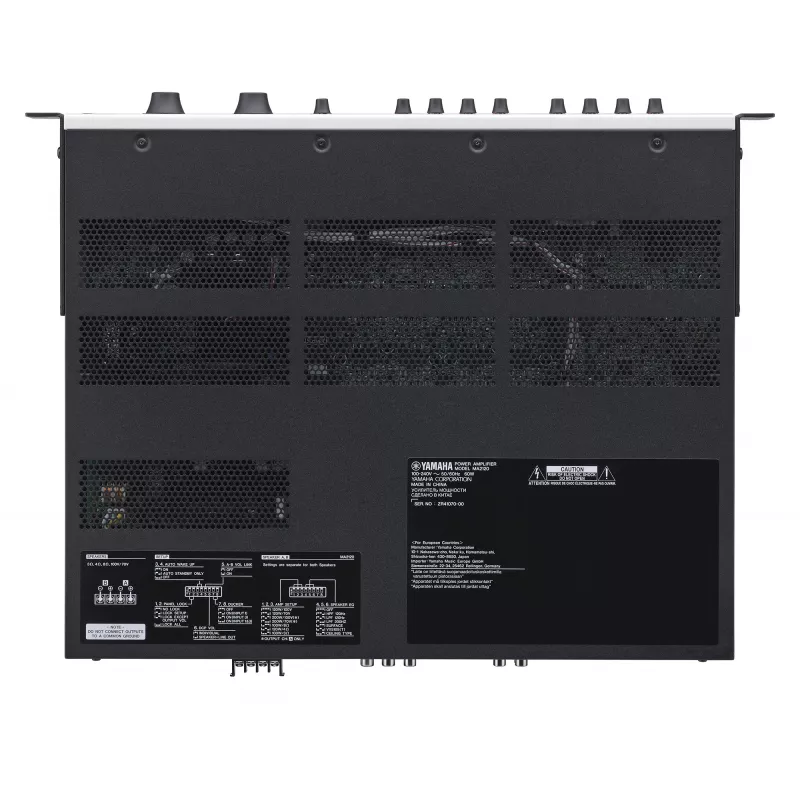 Yamaha MA2120 audio zosilňovač čierny, sivý