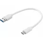 Sandberg USB-C 3.1 > USB-A 3.0 0,2 M, 0,2 m, USB C, USB A, USB 3.2 Gen 1 (3.1 Gen 1), biela