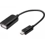 Sandberg OTG adaptér MicroUSB M - USB F, Micro-USB B, USB A, USB 2.0, konektor samec/konektor samica, 0,48 Gbit/s, čierny