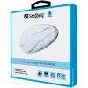 Sandberg Wireless Charger White Marble, USB, bezdrôtové nabíjanie, PowerIQ, 1 m, čierna, biela