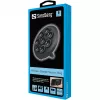 Sandberg Wireless Charger Suction Ring, interiér, exteriér, USB, bezdrôtové nabíjanie, PowerIQ, čierna