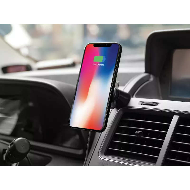 Sandberg In Car Wireless Magnetic Charger 15W, auto, USB, bezdrôtové nabíjanie, 1,2 m, čierna