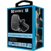 Sandberg In Car Wireless Magnetic Charger 15W, auto, USB, bezdrôtové nabíjanie, 1,2 m, čierna