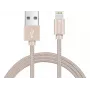 Sandberg Excellence Lightning zlatá 1m, 1 m, Lightning, USB A, zlatá, rovný, rovný